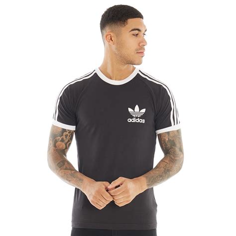 adidas shirt heren zwart|T.